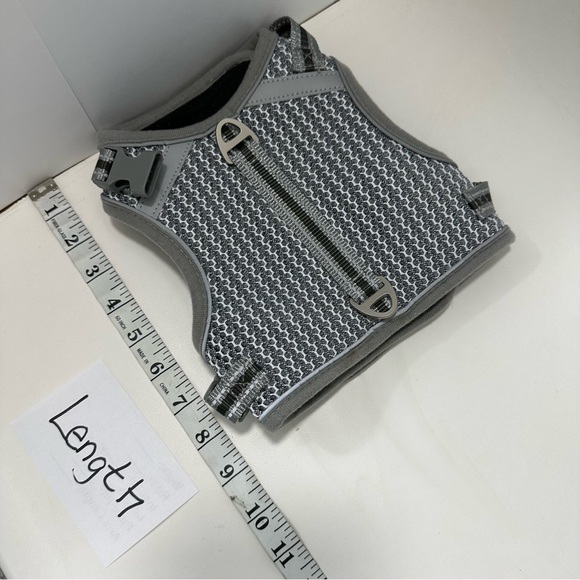 PANGDI Dog Harness Size Large Gray Adjustable Hook & Latch - Picture 5 of 9